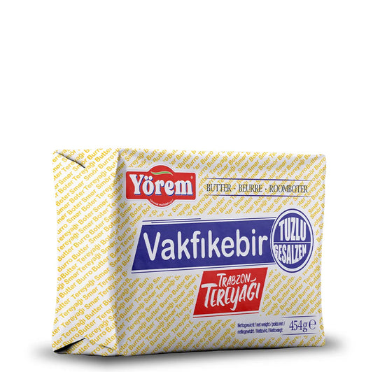 Yörem Butter - Tuzsuz Tereyağı 454 gr