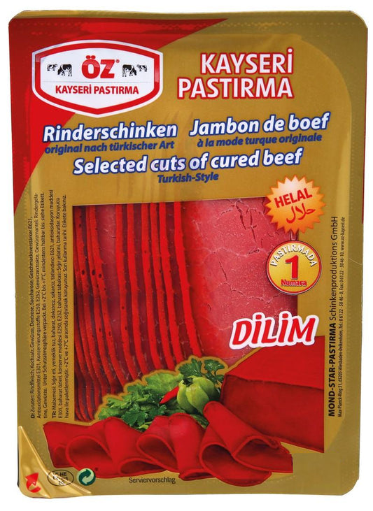 Öz Kayseri Dilim Pastirma 100gr