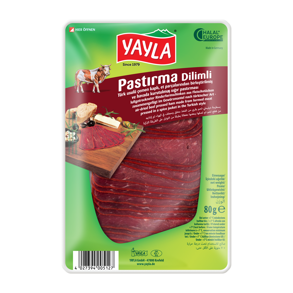 Beef Pastirma 80 gr